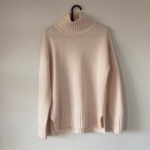 Comptoir Des Cotonniers Cream Cowl Neck Sweater 100% wool